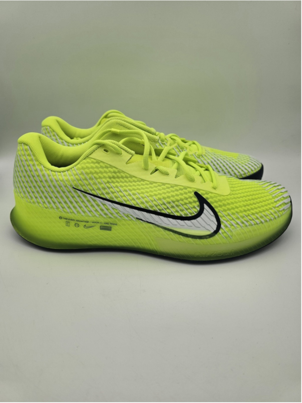 Size 14 - NikeCourt Air Zoom Vapor 11 HC Volt